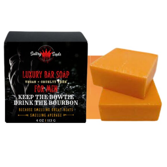 BOWTIES AND BOURBON BAR SOAP (BBW TYPE) - Picture 2 of 2